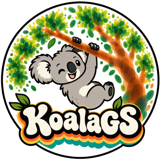 KoalaGS logo: a koala hanging on to the best leaves (click me)